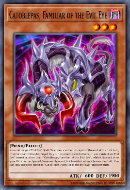 Catoblepas, Familiar of the Evil Eye INCH-EN029