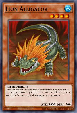 Lion Alligator OP16-EN022