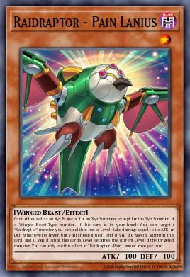 Raidraptor - Pain Lanius MP17-EN007