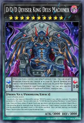 D/D/D Deviser King Deus Machinex BACH-EN044