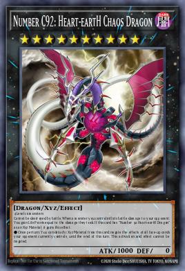Number C92: Heart-eartH Chaos Dragon LVAL-EN050