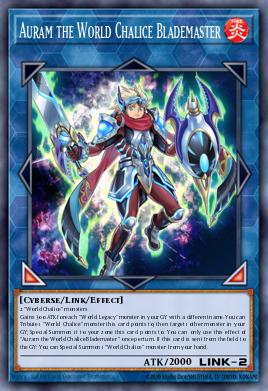 Auram the World Chalice Blademaster COTD-EN049