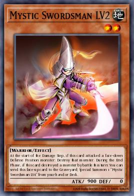 Mystic Swordsman LV2 DR3-EN011