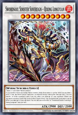 Swordsoul Sinister Sovereign - Qixing Longyuan MZTM-EN090