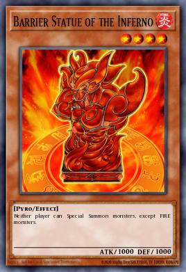 Barrier Statue of the Inferno OP04-EN018