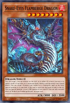Snake-Eyes Flamberge Dragon AGOV-EN010