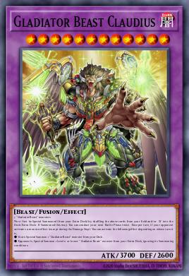 Gladiator Beast Claudius SUDA-EN038