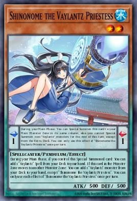Shinonome the Vaylantz Priestess TAMA-EN001