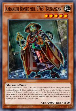 Karakuri Bonze mdl 9763 "Kunamzan" IGAS-EN014