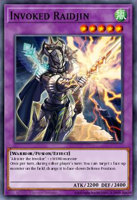Invoked Raidjin BLGG-EN085