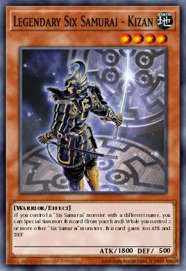 Legendary Six Samurai - Kizan STOR-EN020