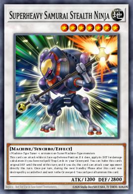 Superheavy Samurai Stealth Ninja RATE-EN044