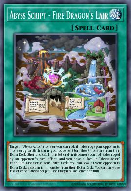 Abyss Script - Fire Dragon's Lair DESO-EN025