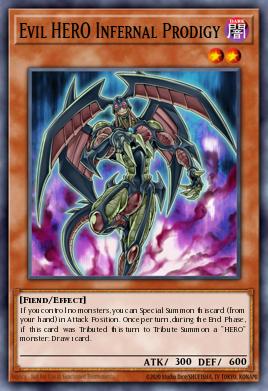 Evil HERO Infernal Prodigy SGX3-ENA08