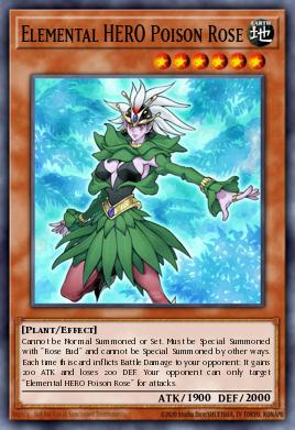 Elemental HERO Poison Rose PP02-EN006
