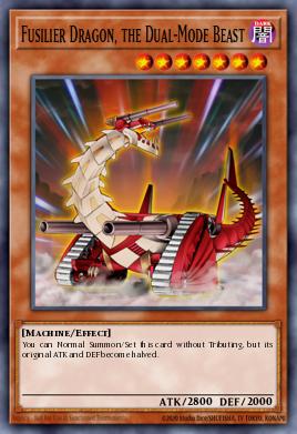 Fusilier Dragon, the Dual-Mode Beast SDMP-EN015