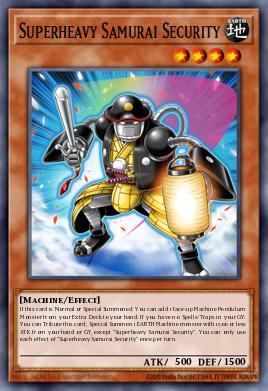 Superheavy Samurai Security DUNE-EN097