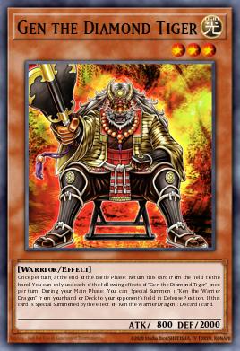 Gen the Diamond Tiger AGOV-EN082