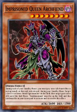 Imprisoned Queen Archfiend PTDN-EN032