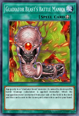 Gladiator Beast's Battle Manica GLAS-EN057