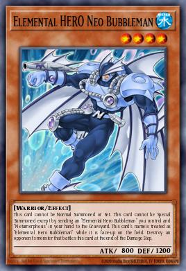 Elemental HERO Neo Bubbleman SOI-EN004