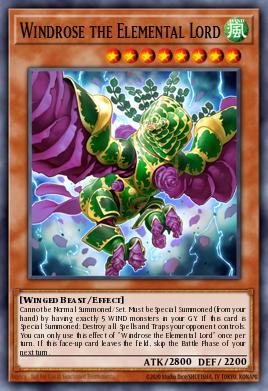 Windrose the Elemental Lord MP14-EN022
