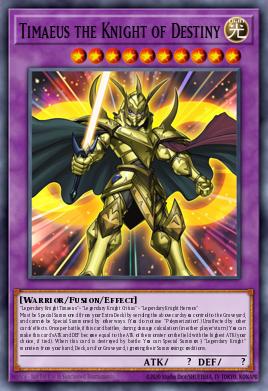 Timaeus the Knight of Destiny DLCS-EN054