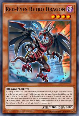 Red-Eyes Retro Dragon BOSH-EN095