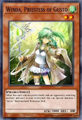 Winda, Priestess of Gusto DT05-EN073