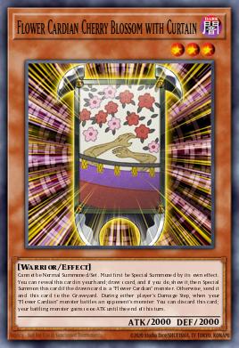 Flower Cardian Cherry Blossom with Curtain RATE-EN012