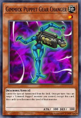 Gimmick Puppet Gear Changer NUMH-EN006