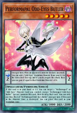 Performapal Odd-Eyes Butler BLMR-EN028