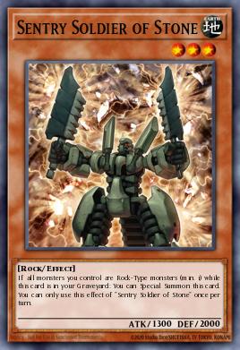 Sentry Soldier of Stone MVP1-ENS12