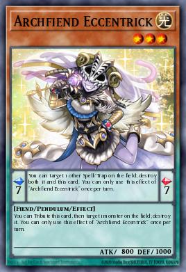 Archfiend Eccentrick PEVO-EN026