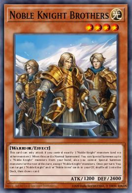 Noble Knight Brothers BLRR-EN072