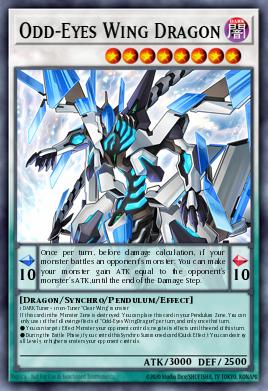Odd-Eyes Wing Dragon DIFO-EN098