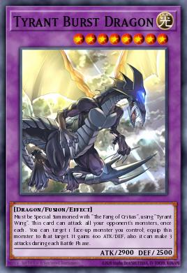 Tyrant Burst Dragon DLCS-EN056