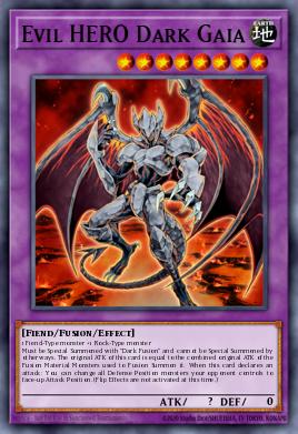 Evil HERO Dark Gaia SGX3-ENA24