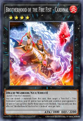 Brotherhood of the Fire Fist - Cardinal MP14-EN031