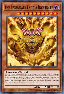 The Legendary Exodia Incarnate LDK2-ENY01