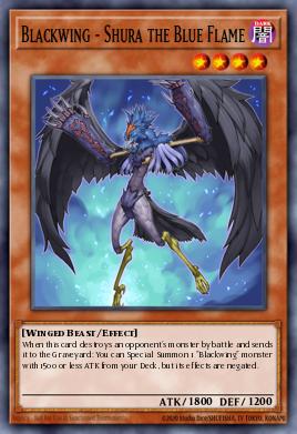 Blackwing - Shura the Blue Flame RGBT-EN011