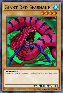 Giant Red Seasnake LCKC-EN097