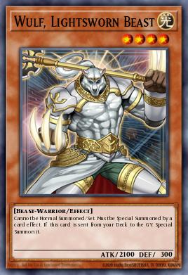 Wulf, Lightsworn Beast BLC1-EN058
