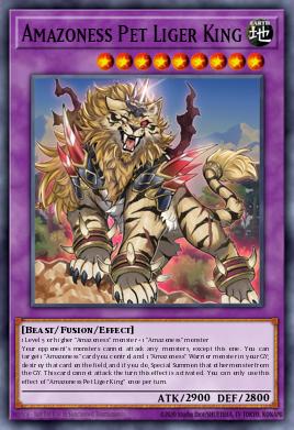 Amazoness Pet Liger King DABL-EN098