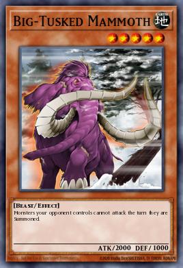 Big-Tusked Mammoth WGRT-EN013