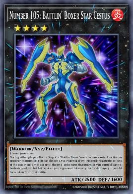 Number 105: Battlin' Boxer Star Cestus MP14-EN028