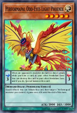 Performapal Odd-Eyes Light Phoenix SP17-EN032
