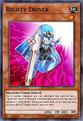 Righty Driver DUPO-EN032