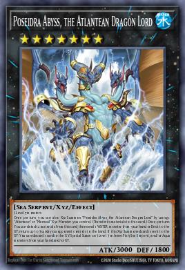Poseidra Abyss, the Atlantean Dragon Lord MP25-EN108