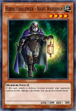 Heroic Challenger - Night Watchman WGRT-EN054